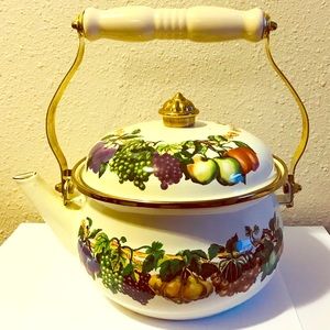 Tabletops Unlimited Vintage Tea Kettle